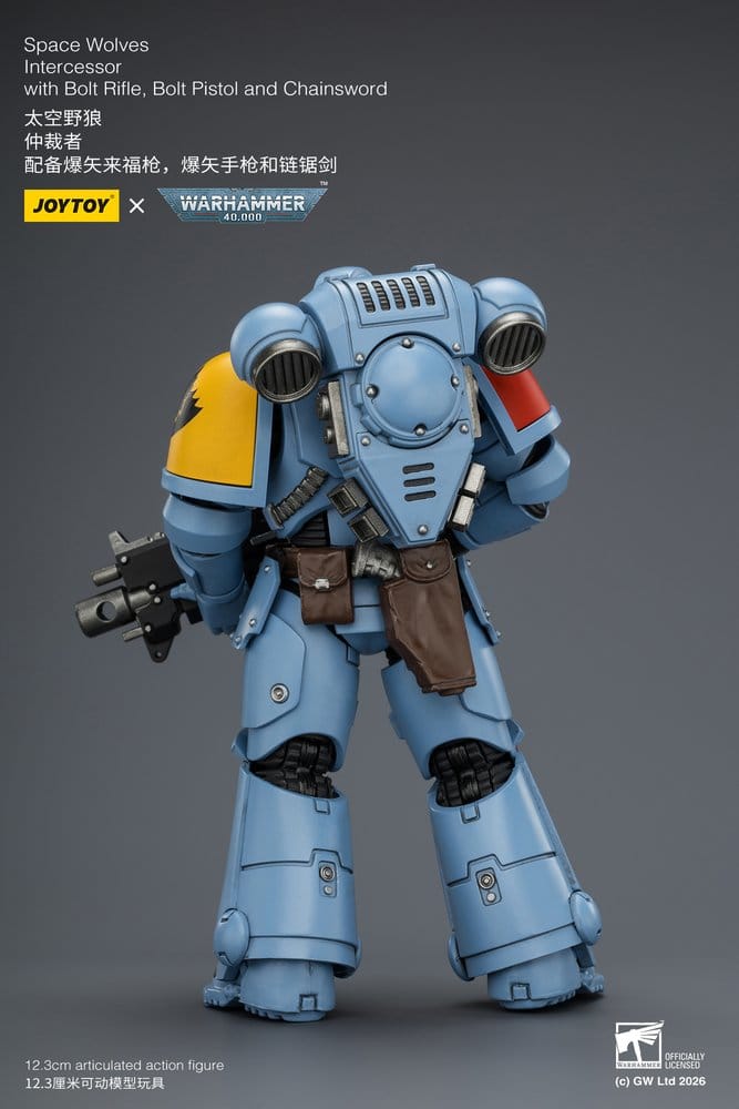 Warhammer 40,000 Actionfigur Space Wolves Intercessor 12 cm