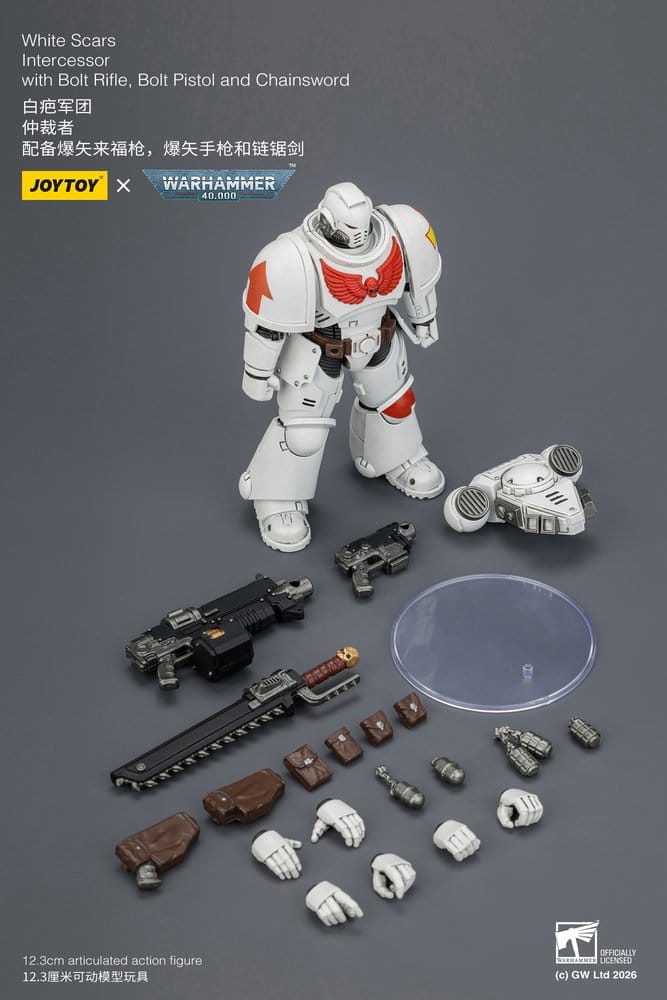 Warhammer 40,000 Actionfigur White Scars Intercessor 12 cm