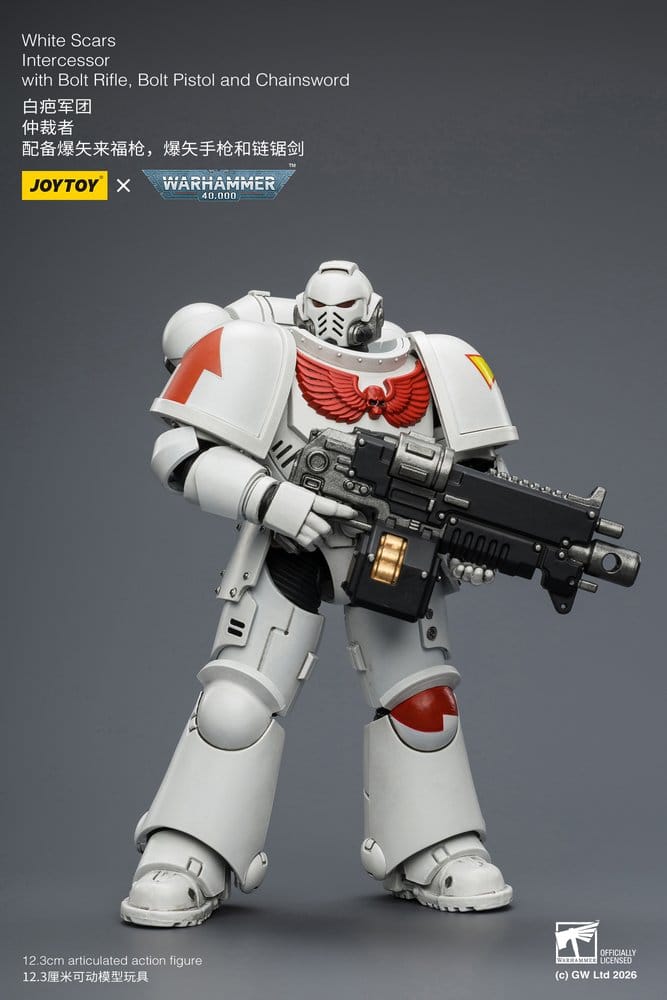 Warhammer 40,000 Actionfigur White Scars Intercessor 12 cm