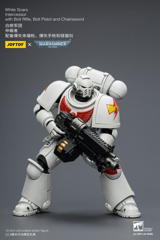 Warhammer 40,000 Actionfigur White Scars Intercessor 12 cm