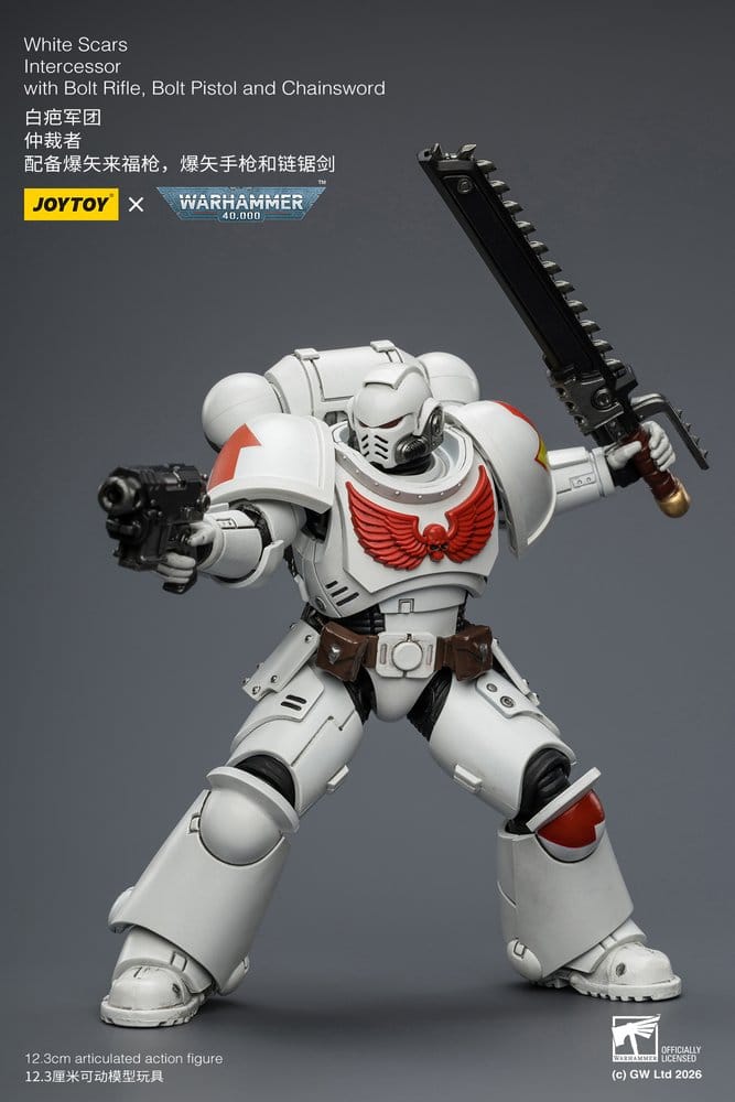 Warhammer 40,000 Actionfigur White Scars Intercessor 12 cm