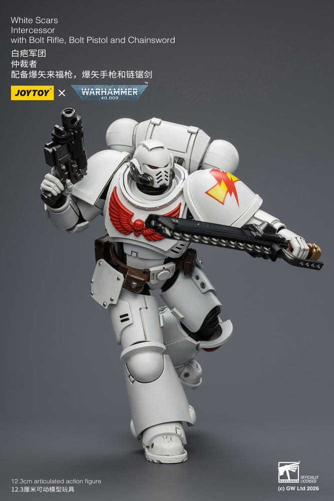 Warhammer 40,000 Actionfigur White Scars Intercessor 12 cm