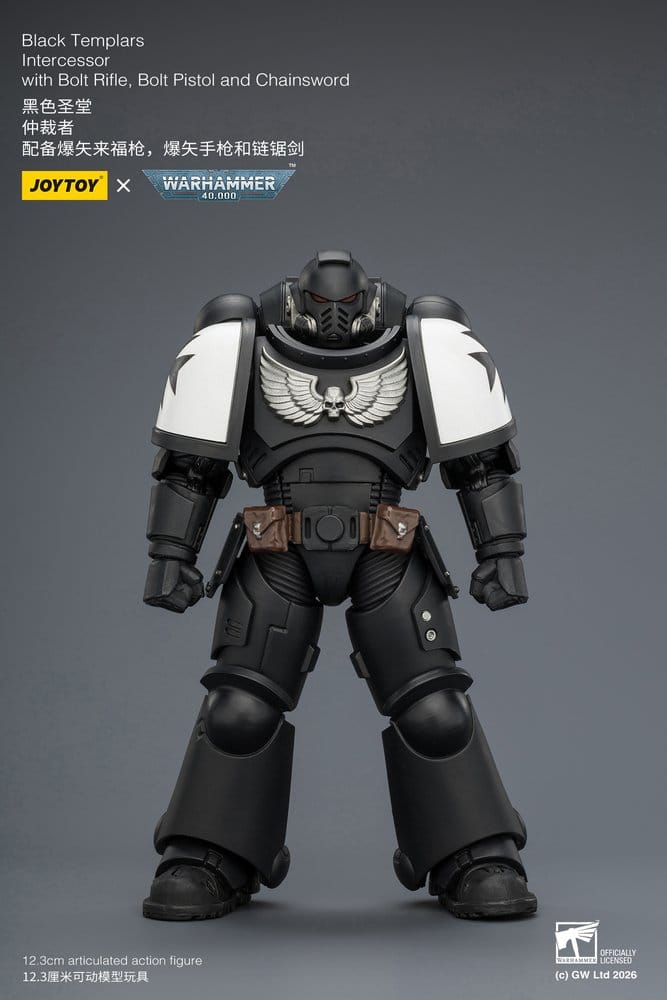 Warhammer 40,000 Actionfigur Black Templars Intercessor 12 cm