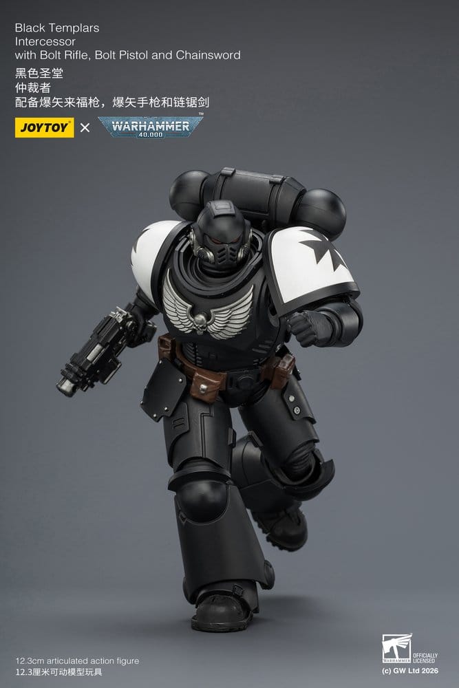 Warhammer 40,000 Actionfigur Black Templars Intercessor 12 cm