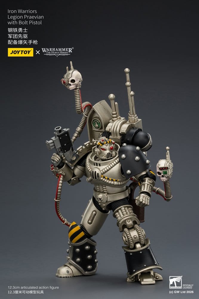 Warhammer The Horus Heresy Actionfigur Iron Warriors Legion Praevian 12 cm