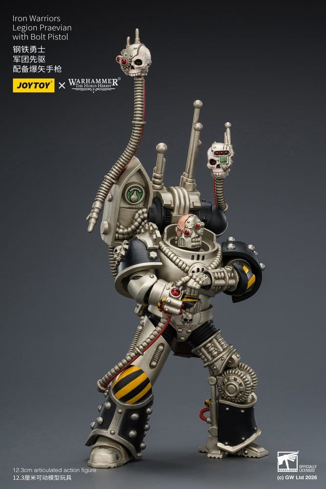 Warhammer The Horus Heresy Actionfigur Iron Warriors Legion Praevian 12 cm