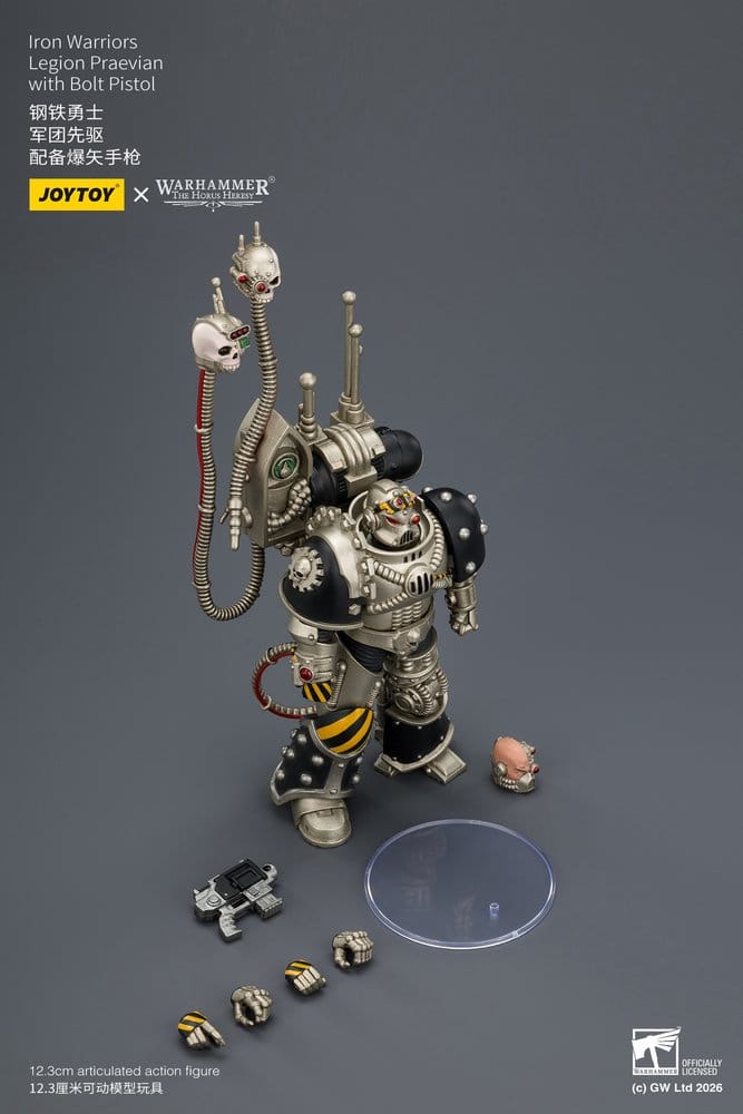 Warhammer The Horus Heresy Actionfigur Iron Warriors Legion Praevian 12 cm