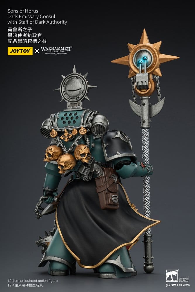 Warhammer The Horus Heresy Actionfigur Sons of Horus Dark Emissary Consul 12 cm