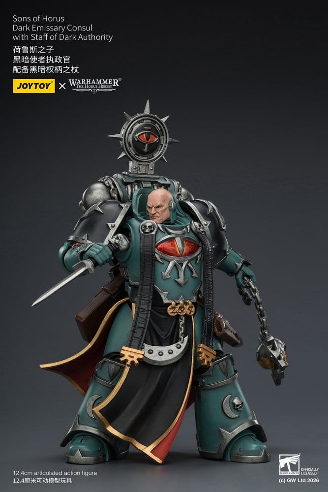 Warhammer The Horus Heresy Actionfigur Sons of Horus Dark Emissary Consul 12 cm