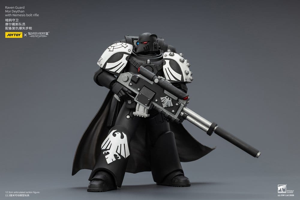 Warhammer 40,000 Actionfigur Raven Guard Mor Deythan 12 cm