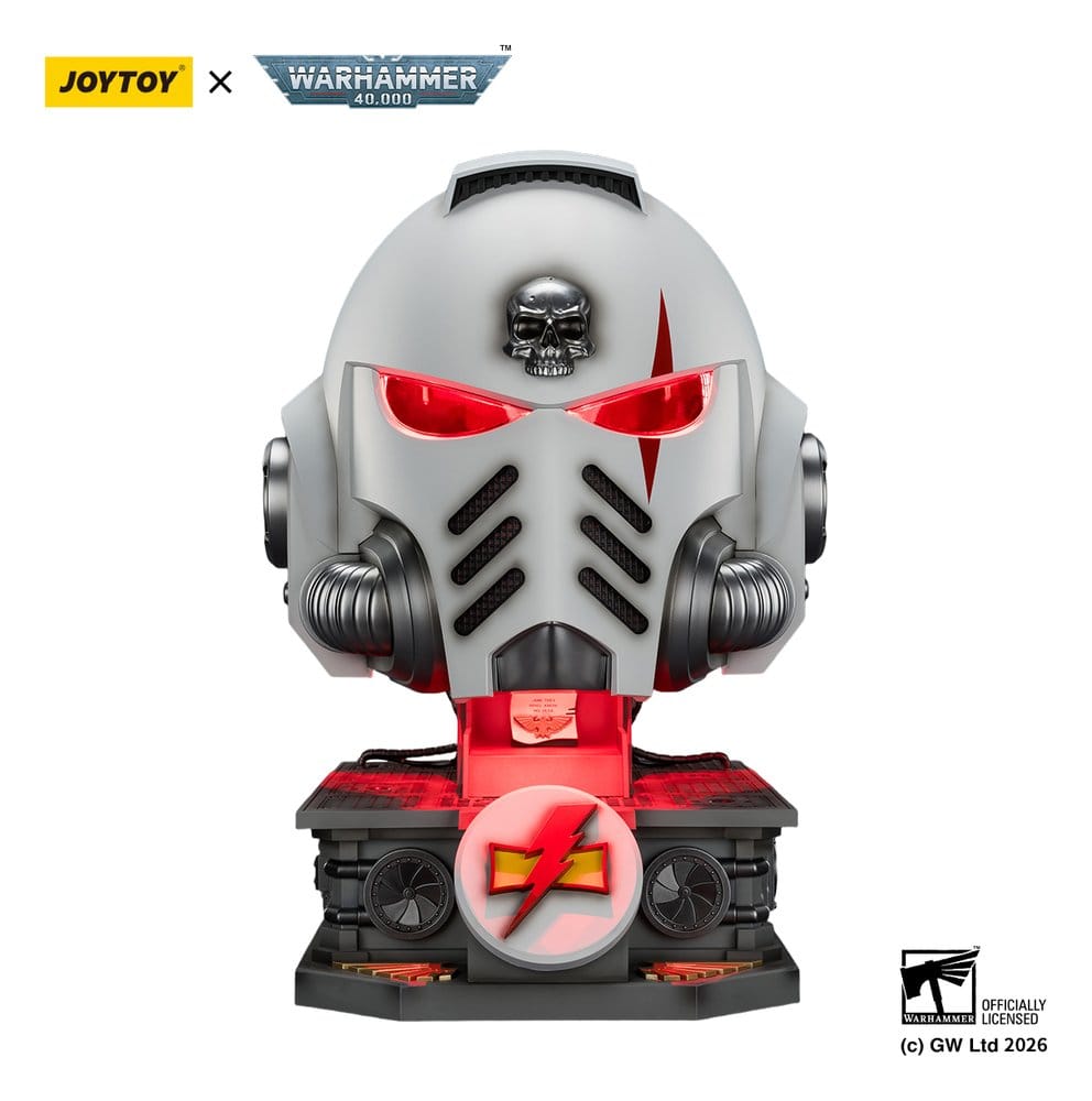 Warhammer 40,000 Helm mit Display-Ständer White Scars MkX 44 cm