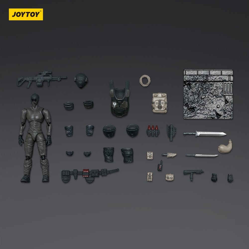 Dark Source Actionfigur Steel Ride Corps Assaulter Echo 8 cm