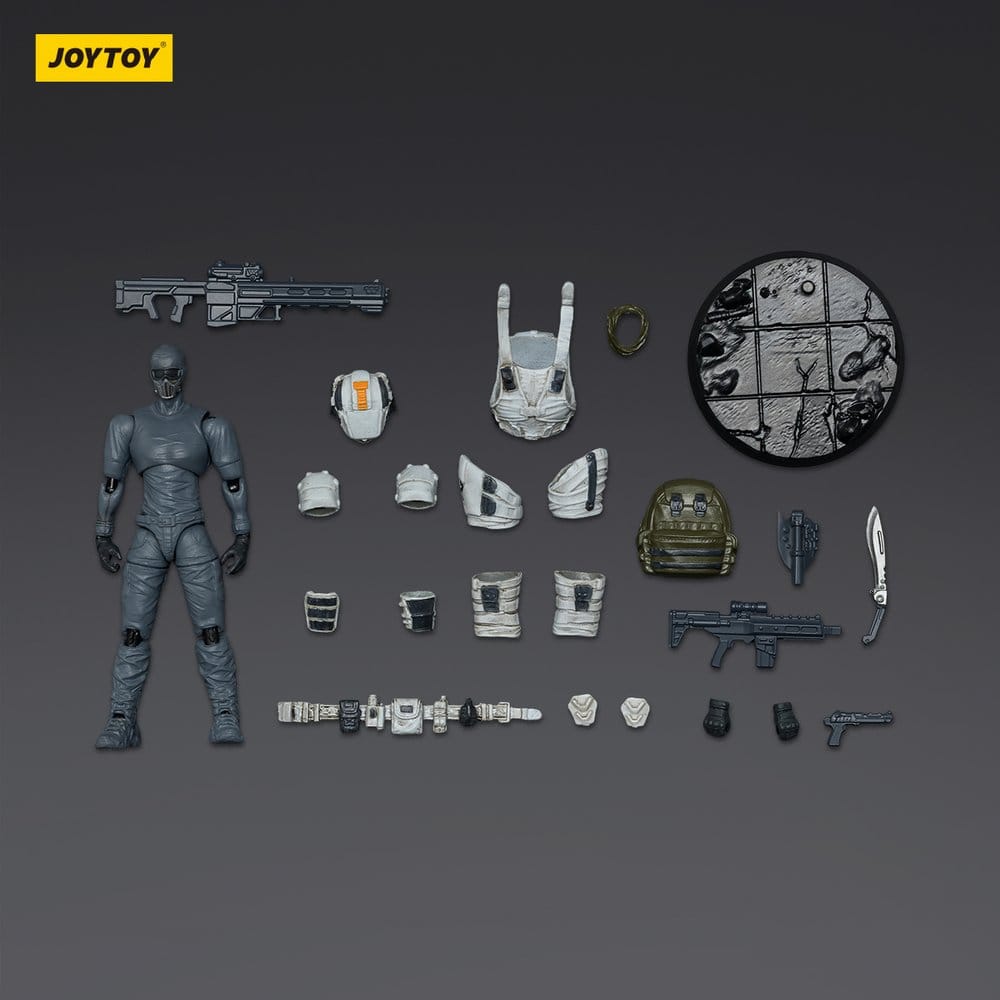 Dark Source Actionfigur Steel Ride Corps Assaulter Albedo 8 cm