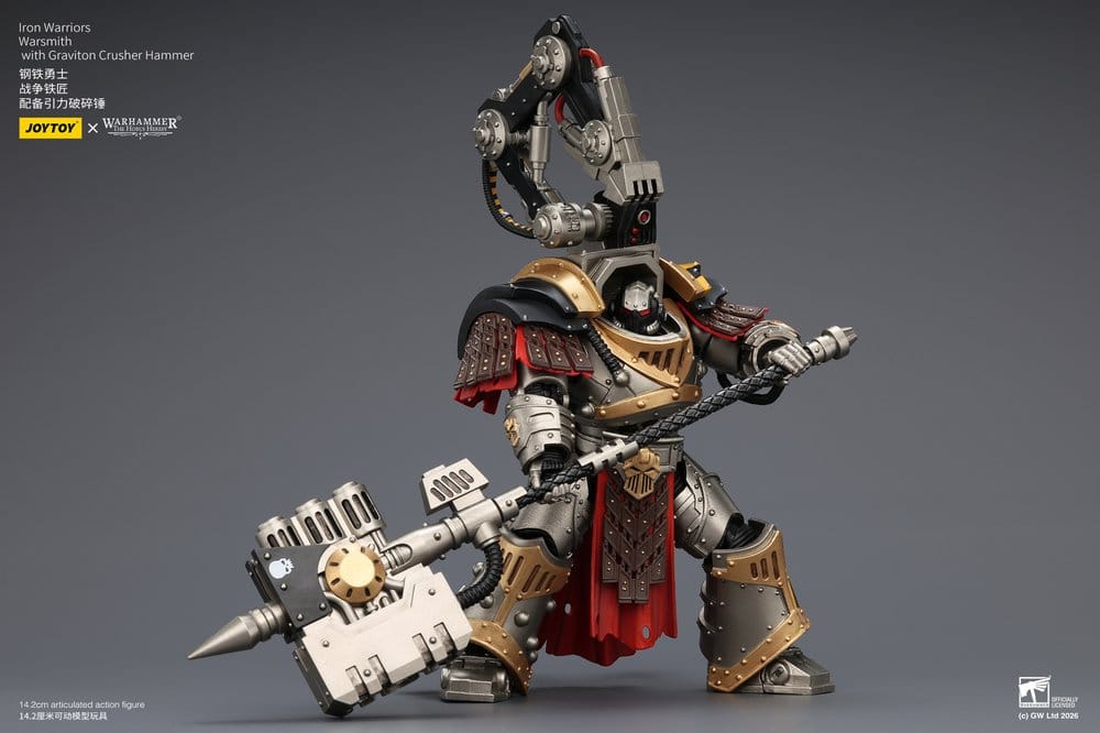 Warhammer The Horus Heresy Actionfigur Iron Warriors Warsmith 14 cm
