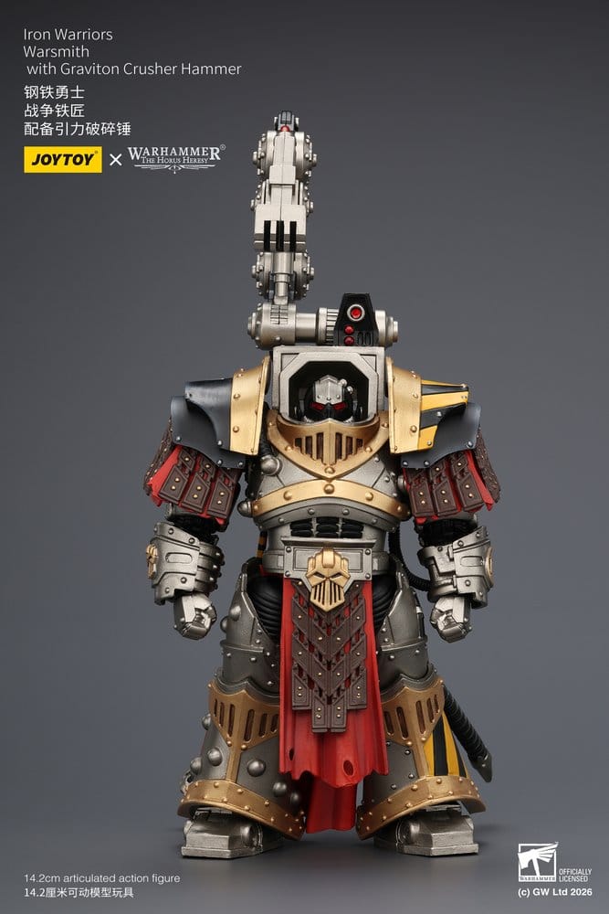 Warhammer The Horus Heresy Actionfigur Iron Warriors Warsmith 14 cm