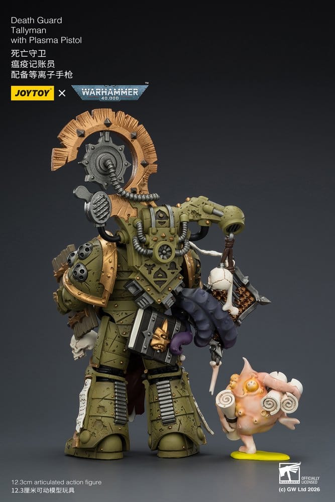 Warhammer 40,000 Actionfigur Death Guard Tallyman 12 cm