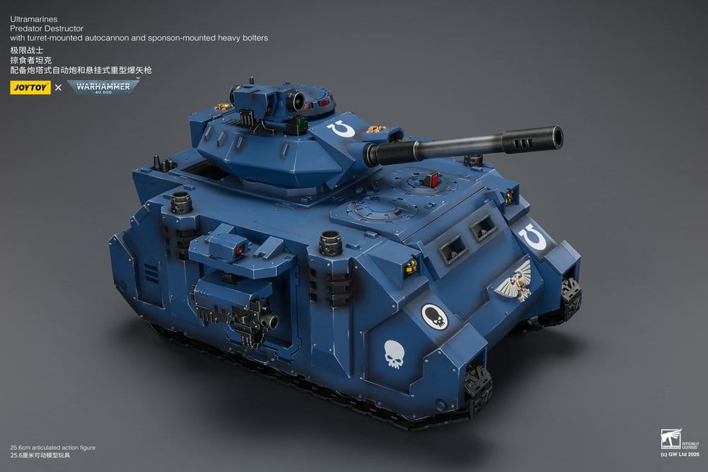 Warhammer 40,000 Fahrzeug Ultramarines Predator Destructor 26 cm