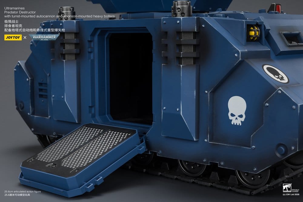 Warhammer 40,000 Fahrzeug Ultramarines Predator Destructor 26 cm