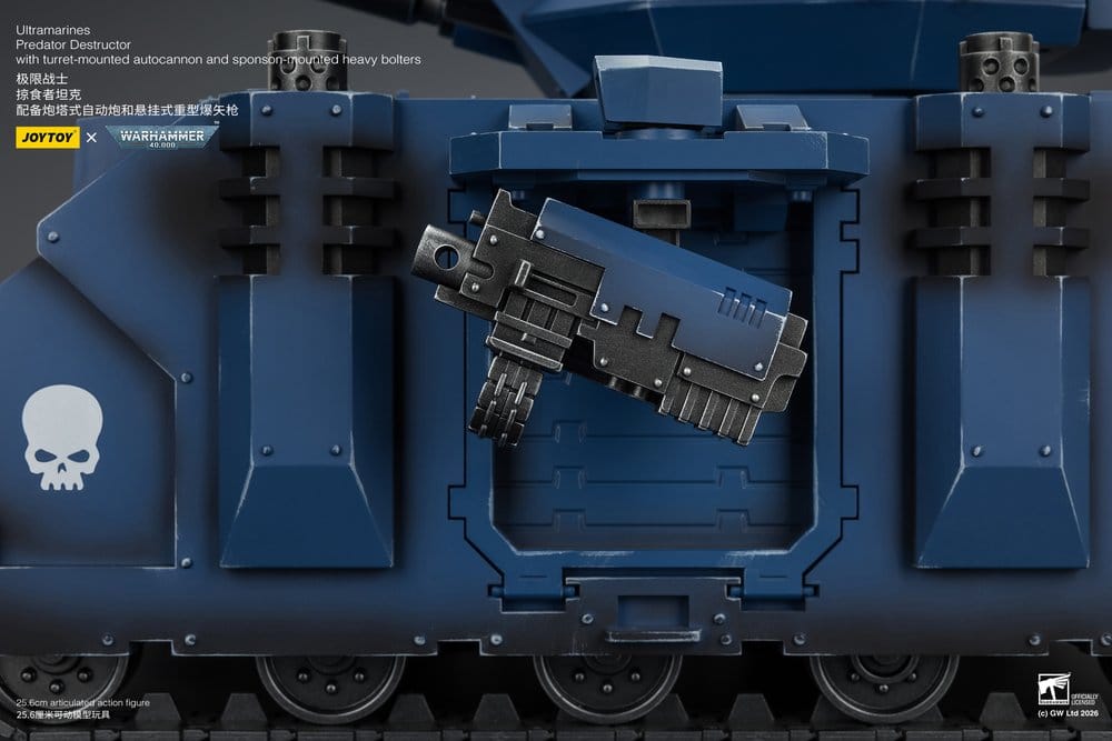 Warhammer 40,000 Fahrzeug Ultramarines Predator Destructor 26 cm
