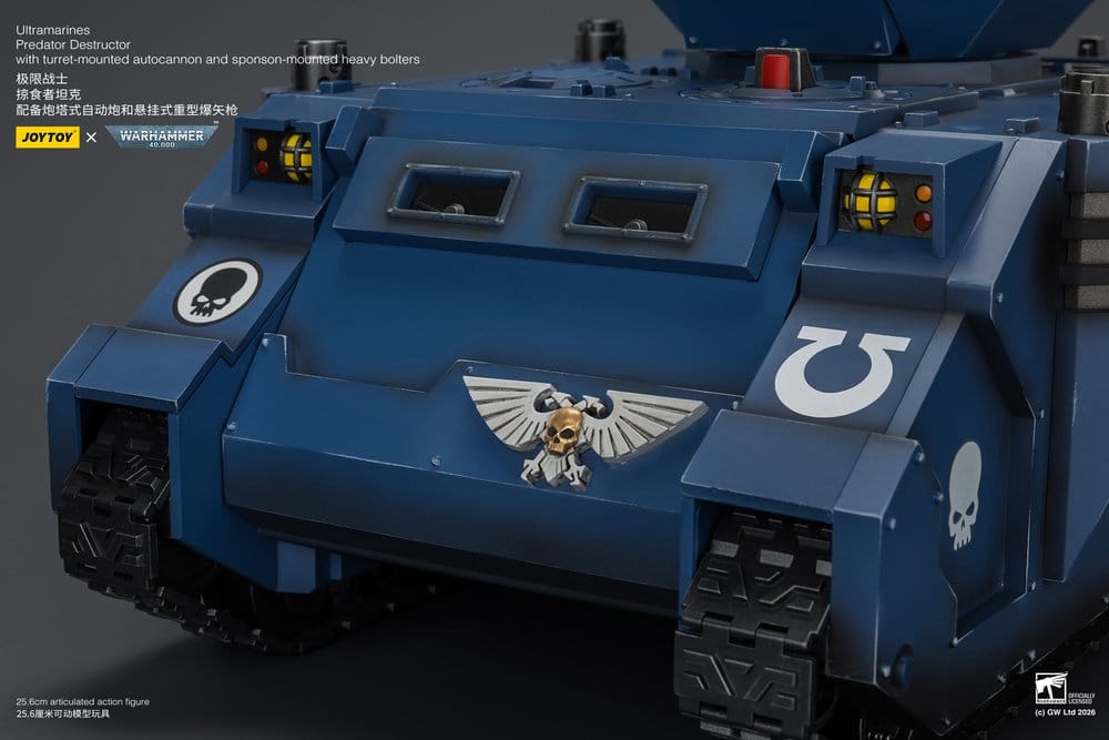 Warhammer 40,000 Fahrzeug Ultramarines Predator Destructor 26 cm