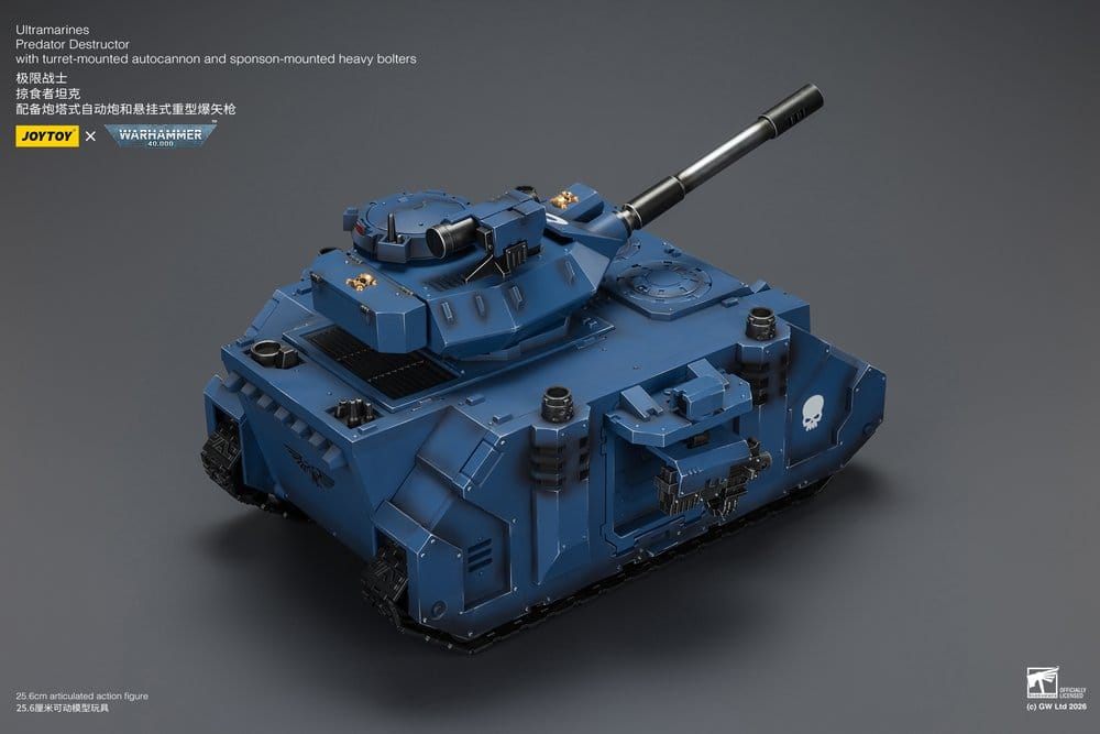 Warhammer 40,000 Fahrzeug Ultramarines Predator Destructor 26 cm