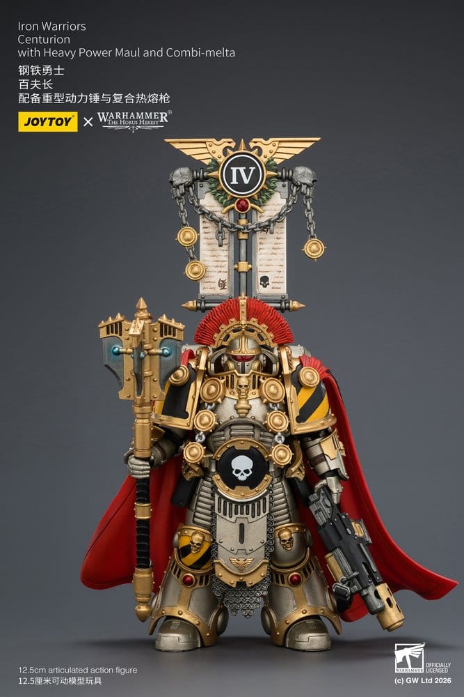 Warhammer The Horus Heresy Actionfigur Iron Warriors Centurion 13 cm