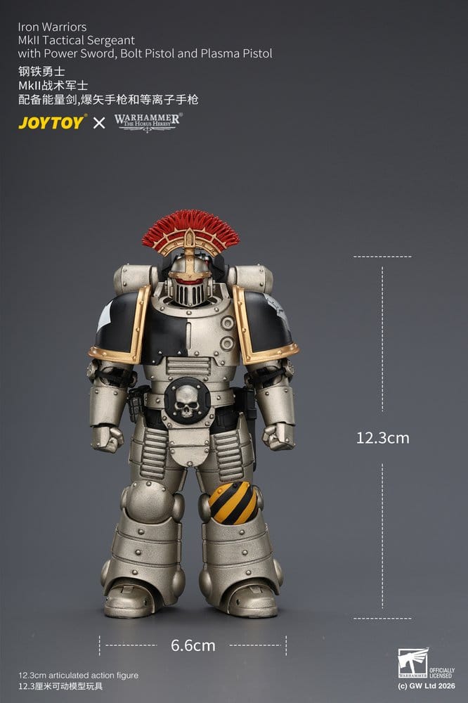Warhammer The Horus Heresy Actionfigur Iron Warriors MkII Tactical Sergeant 12 cm