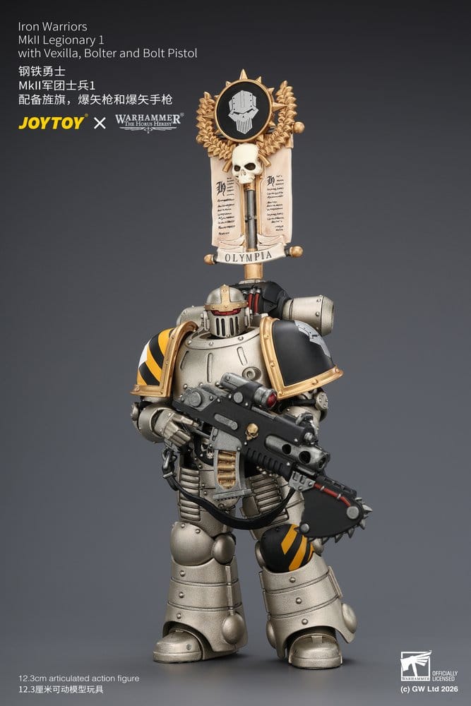 Warhammer The Horus Heresy Actionfigur Iron Warriors MkII Legionary 1 12 cm