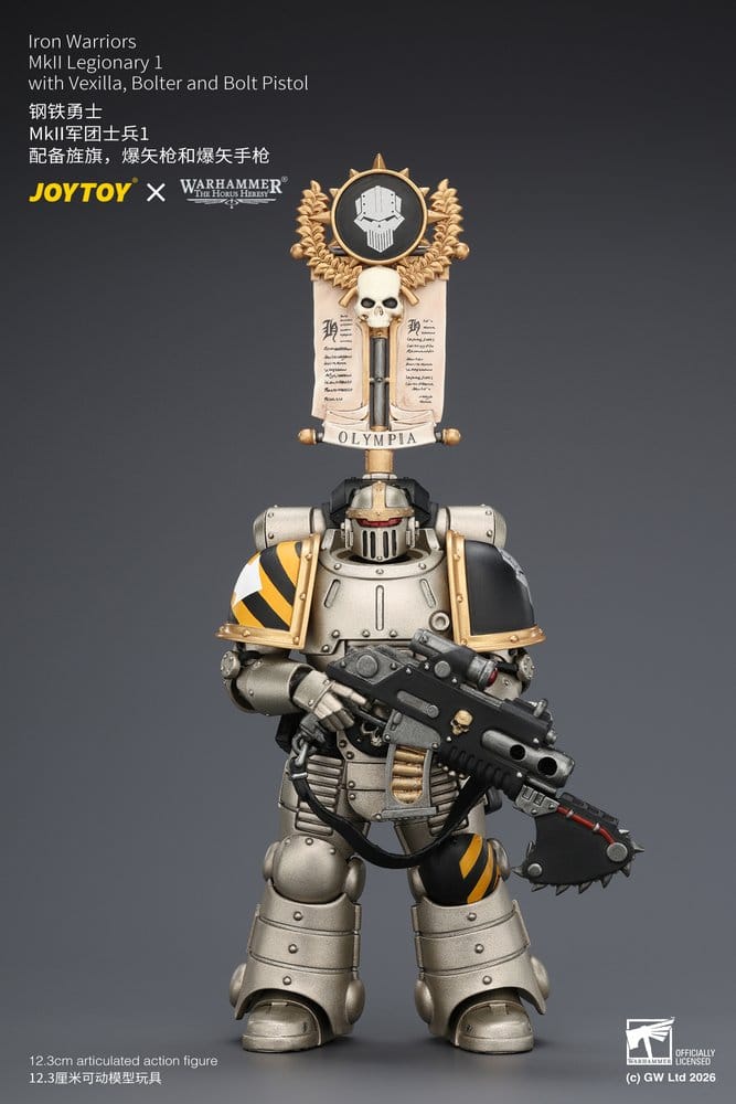 Warhammer The Horus Heresy Actionfigur Iron Warriors MkII Legionary 1 12 cm