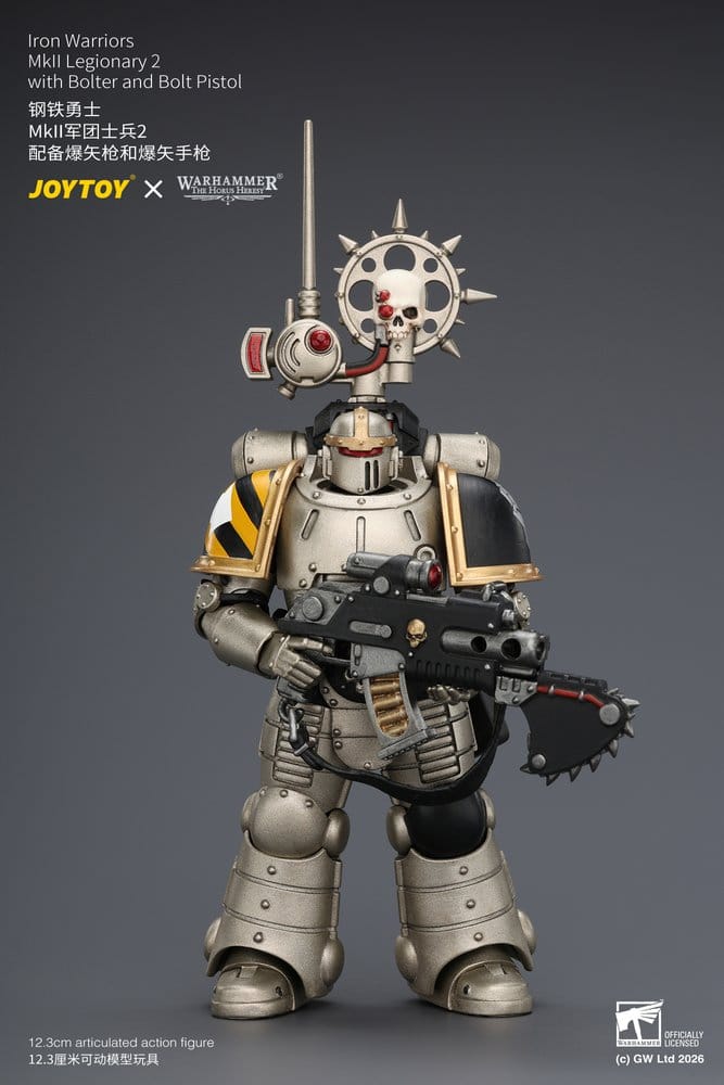Warhammer The Horus Heresy Actionfigur Iron Warriors MkII Legionary 2 12 cm