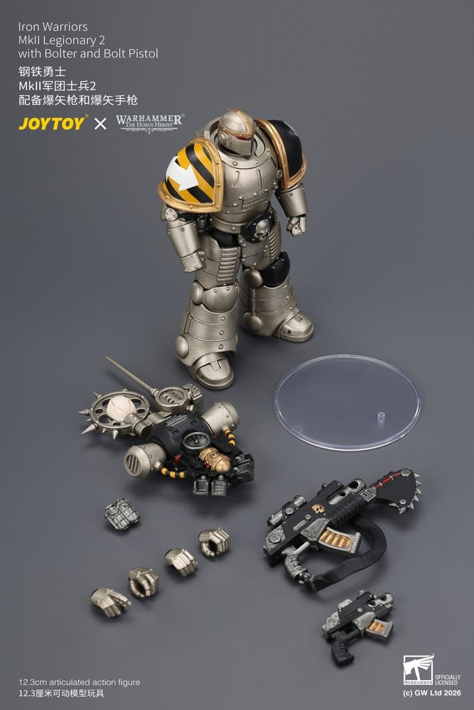 Warhammer The Horus Heresy Actionfigur Iron Warriors MkII Legionary 2 12 cm