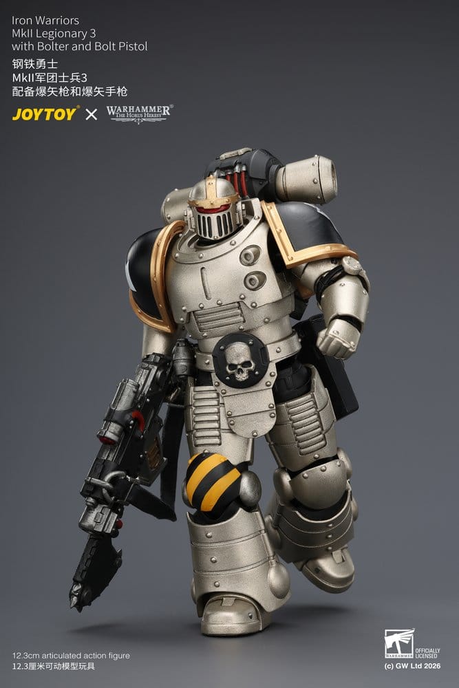 Warhammer The Horus Heresy Actionfigur Iron Warriors MkII Legionary 3 12 cm