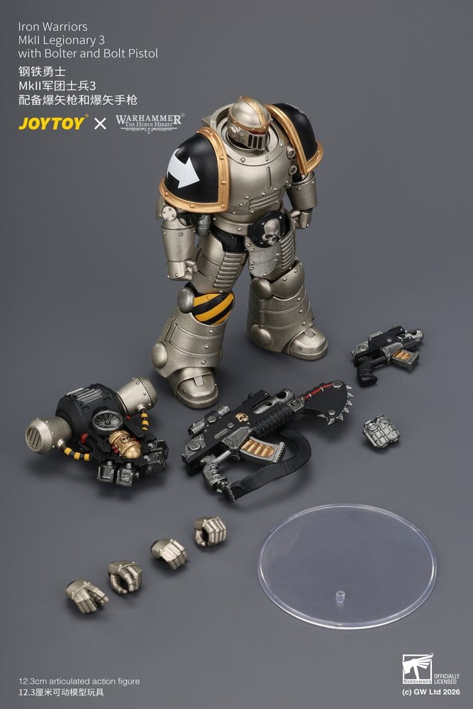 Warhammer The Horus Heresy Actionfigur Iron Warriors MkII Legionary 3 12 cm