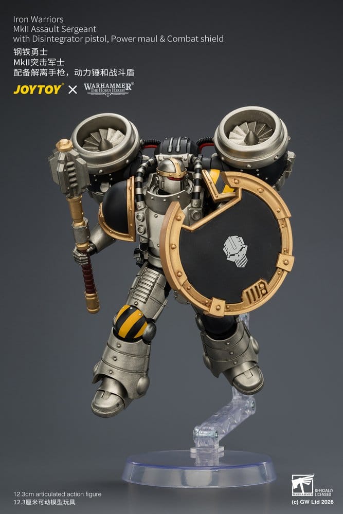 Warhammer The Horus Heresy Actionfigur Iron Warriors MkII Assault Sergeant 12 cm