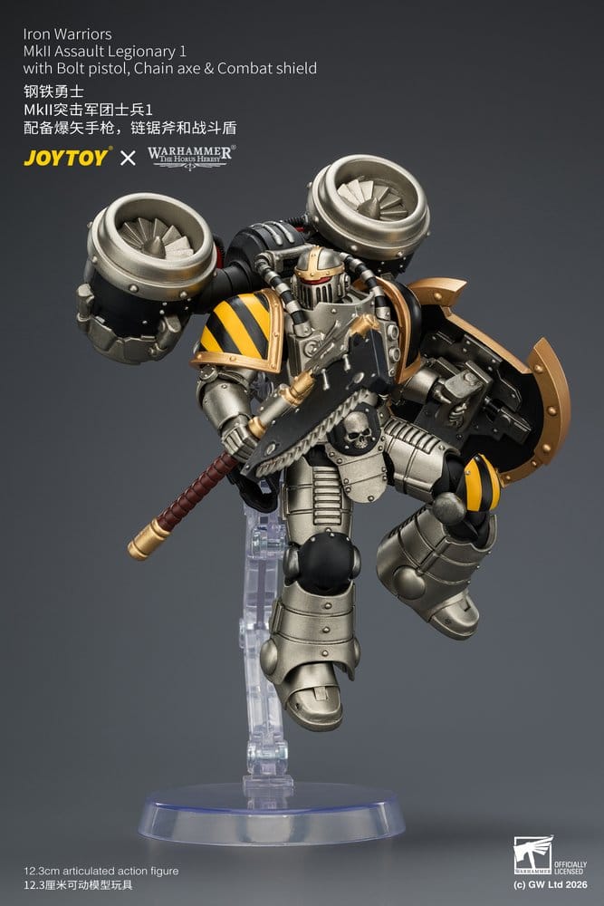 Warhammer The Horus Heresy Actionfigur Iron Warriors MkII Assault Legionary 1 12 cm