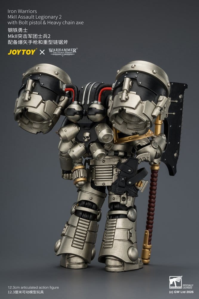 Warhammer The Horus Heresy Actionfigur Iron Warriors MkII Assault Legionary 2 12 cm