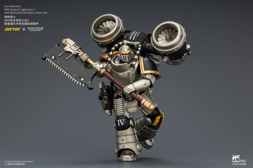 Warhammer The Horus Heresy Actionfigur Iron Warriors MkII Assault Legionary 2 12 cm