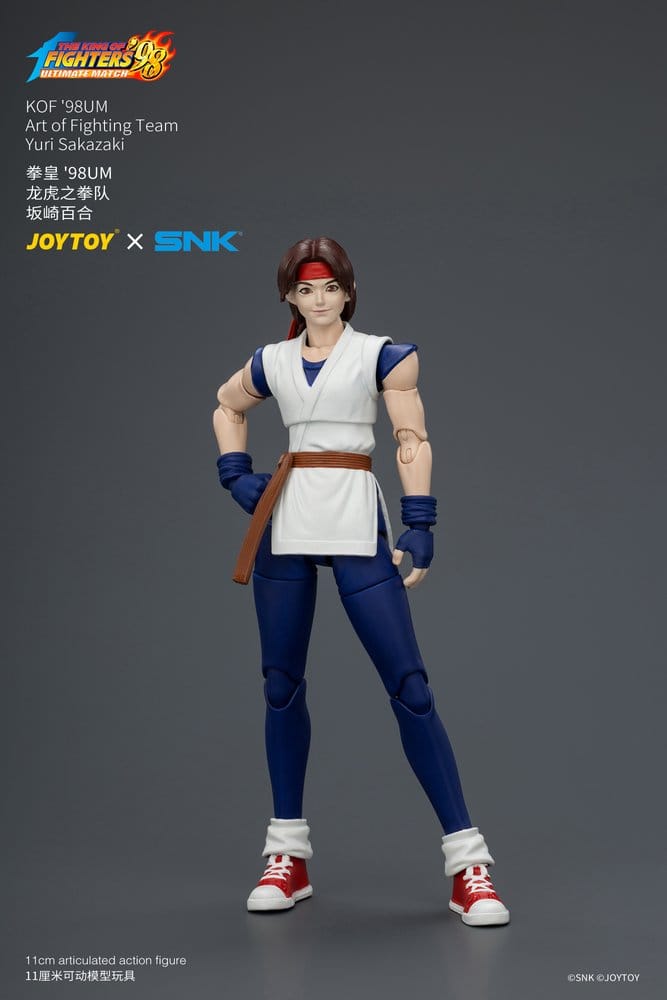 The King of Fighters '98 Ultimate Match Actionfigur Yuri Sakazaki (Art of Fighting Team) 12 cm