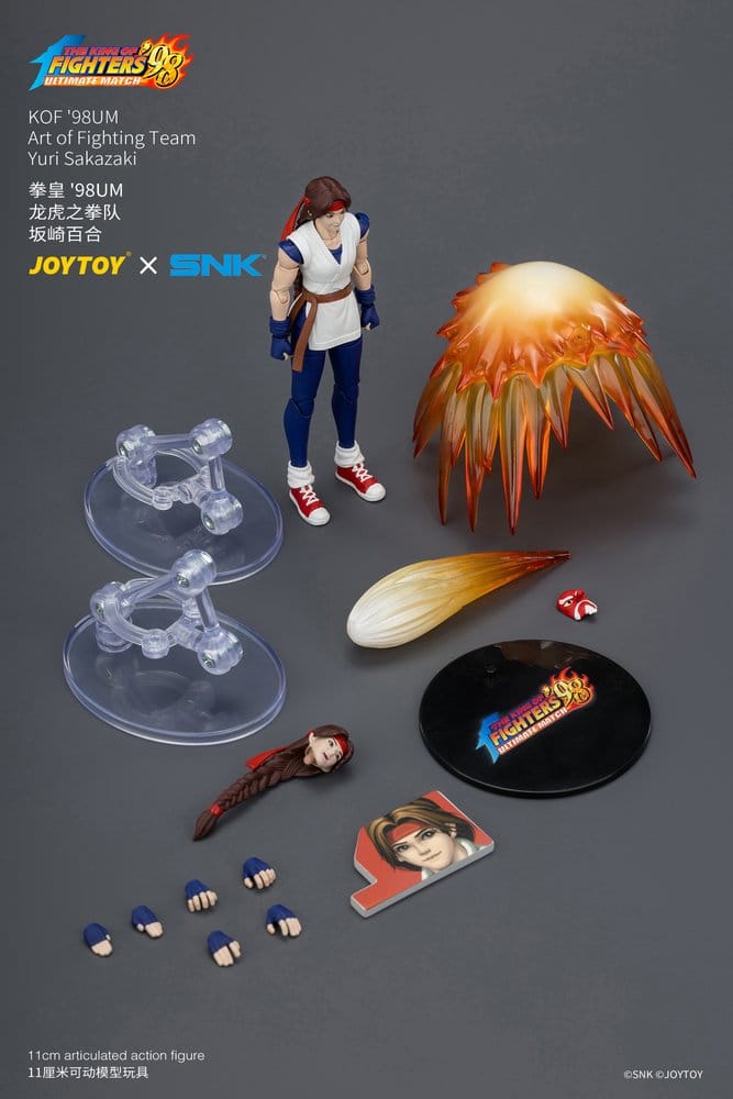 The King of Fighters '98 Ultimate Match Actionfigur Yuri Sakazaki (Art of Fighting Team) 12 cm