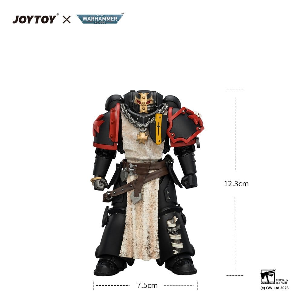 Warhammer Actionfigur Black Templars Crusader Ancient 12 cm