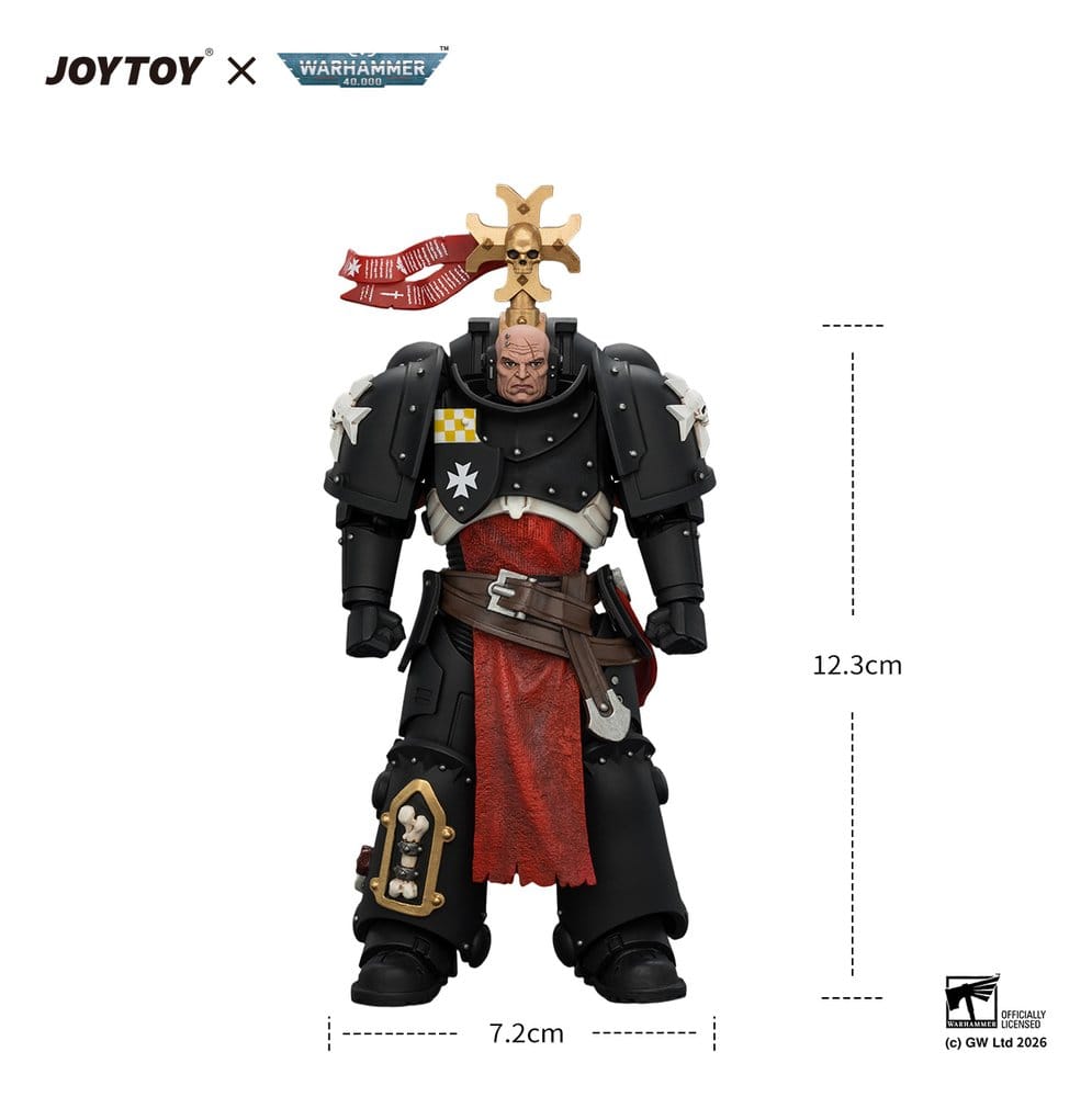 Warhammer Actionfigur Black Templars Execrator 1 12 cm