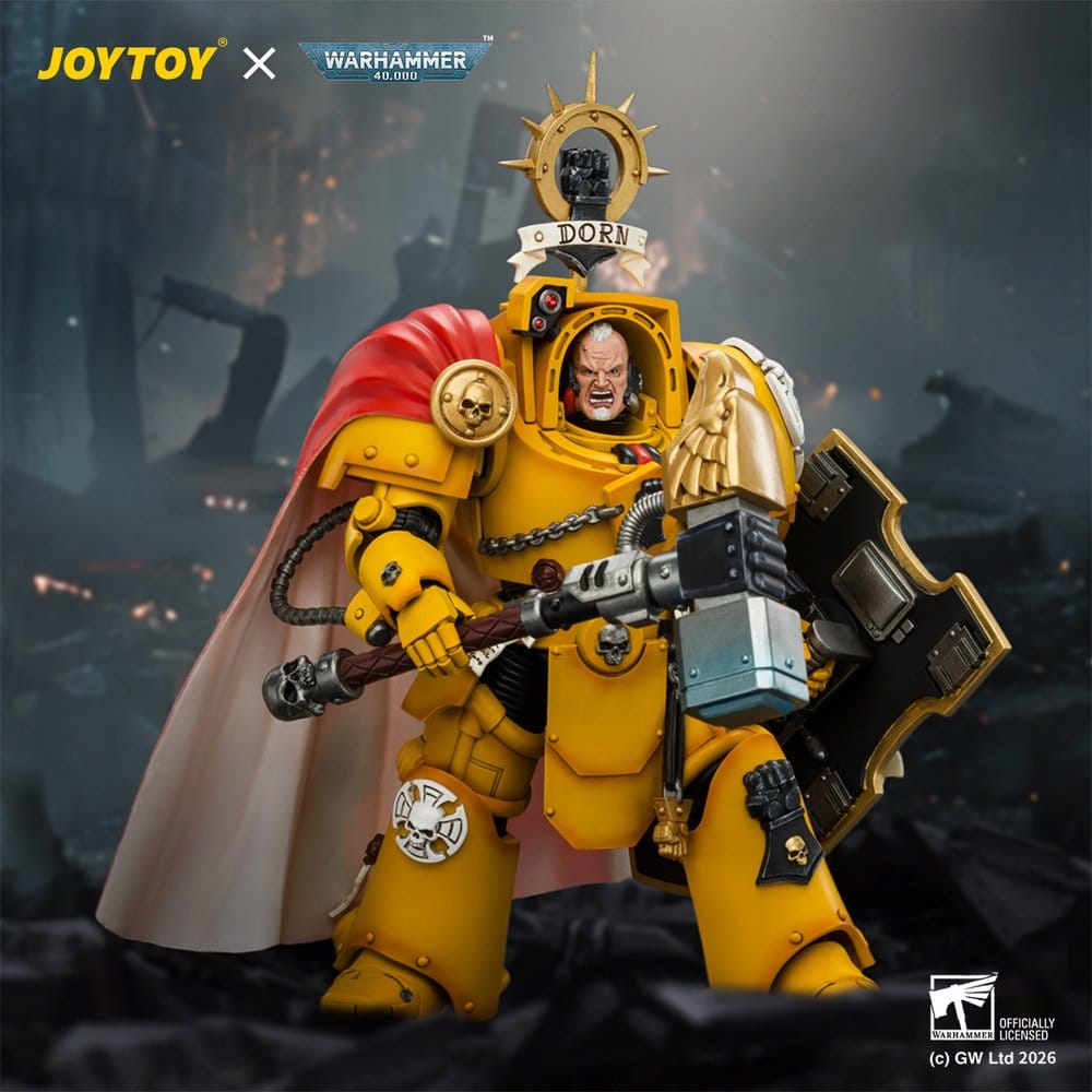 Warhammer Actionfigur Imperial Fists Darnath Lysander 14 cm
