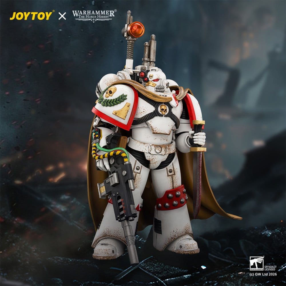 Warhammer The Horus Heresy White Scars Legion Vigilator Actionfigur 12 cm