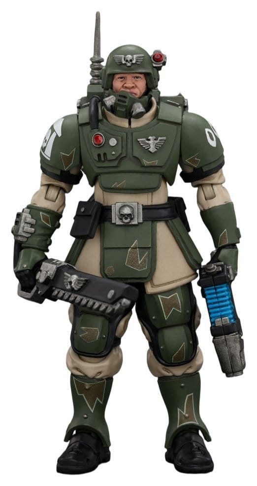 Warhammer Actionfigur Astra Militarum Kasrkin 1 with Chainsword and Plasma Pistol