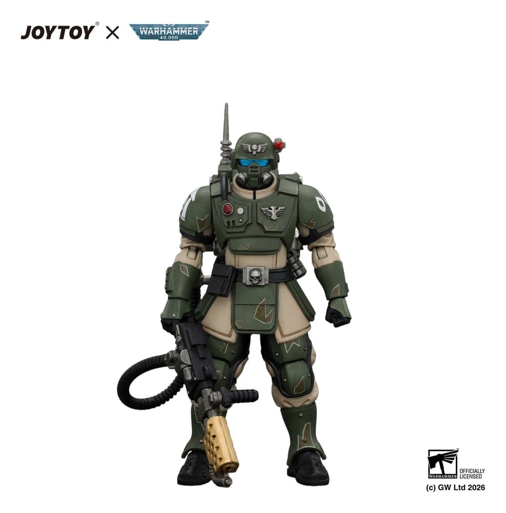 Warhammer Actionfigur Astra Militarum Kasrkin 2 with Flamer