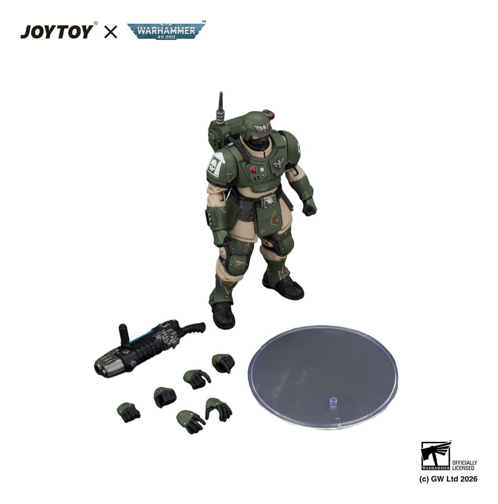Warhammer Actionfigur Astra Militarum Kasrkin 4 with Plasma Gun