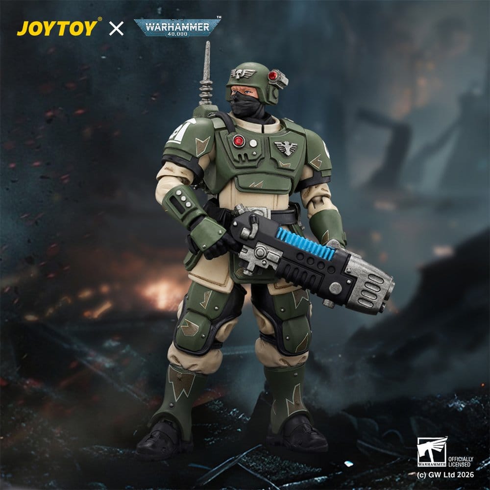 Warhammer Actionfigur Astra Militarum Kasrkin 4 with Plasma Gun