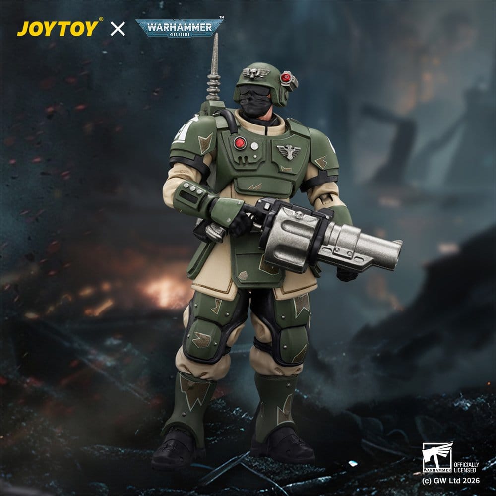 Warhammer Actionfigur Astra Militarum Kasrkin 5 with Grenade Launcher