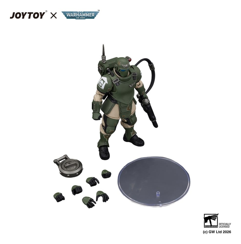 Warhammer Actionfigur Astra Militarum Kasrkin 6 with Hot-shot Laspistol