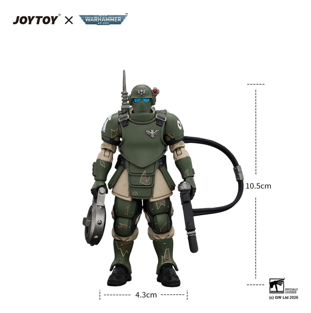 Warhammer Actionfigur Astra Militarum Kasrkin 6 with Hot-shot Laspistol